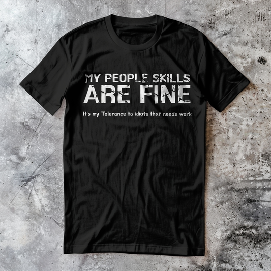 My People Skills Are Fine