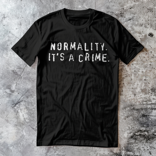 Normality. It's a Crime
