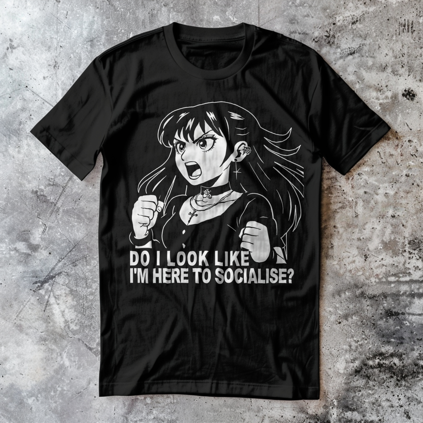 Do I Look Like I'm here to Socialise?